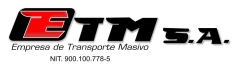 EMPRESA DE TRANSPORTE MASIVO ETM S.A - EN REORGANIZACIÓN